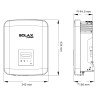 Inversor Red Autoconsumo trifásico Solax X3-MIC-10.0T 10000 W Generación 2 con Pocket Wifi
